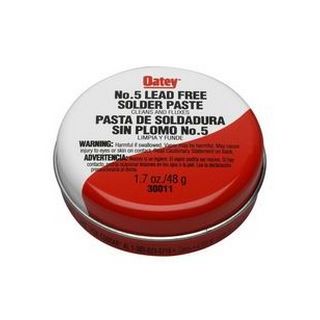 SOLDERING PASTE NO.5 1.7OZ LEAD FREE 644