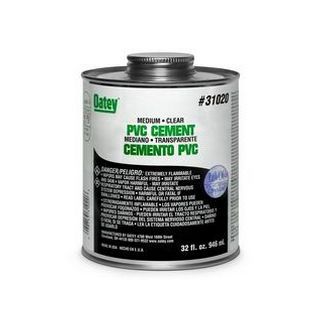PVC CLEAR CEMENT GALLON