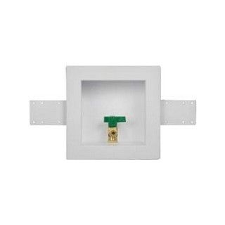 1/2"PEX CONN ICE MAKER BOX 1/4 TURN V