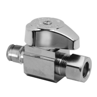 1/2" COLD EXP PEX X 3/8 OD COMP STRAI