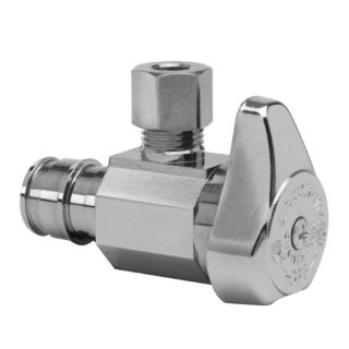 1/2" COLD EXP PEX X 3/8 OD COMP ANGLE