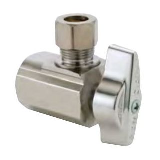 QT ANGLE STOP 1/2FIP X 3/8 LF