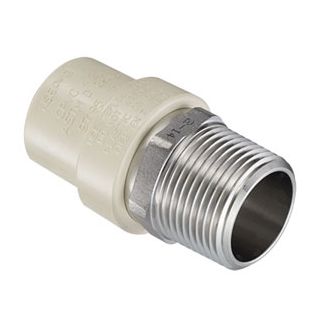 CPVC MALE ADAPTER 1-1/4" SS INSERT TM