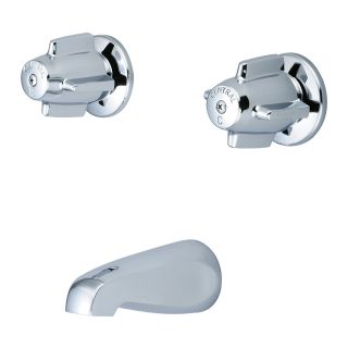 TUB ONLY FAUCET 6" 2-HDL CENTERS