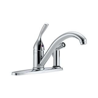 KIT FAUCET LEVER HDL W/SPRAY ON PLATE