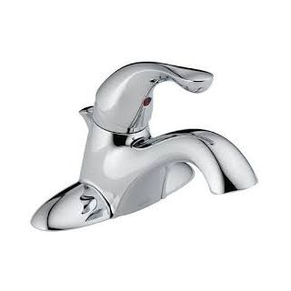 LAV FAUCET 4" CTR 1-LEVER HDL CHROME