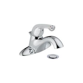LAV FAUCET 4" CENTER 1-LEVER HDL CHRO