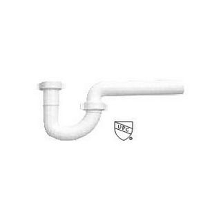 PVC P-TRAP W/GLUE ADPT 1-1/2