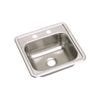 15X15 W/2" DRAIN 2-HOLE