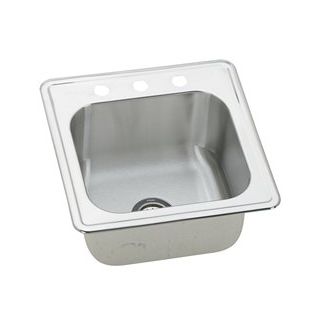 20X20 1-BOWL 10" DEEP 3-HOLE 20GA