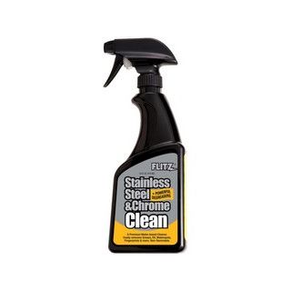 ! STAINLESS STEEL/CHROME CLEANER W/DEGRE