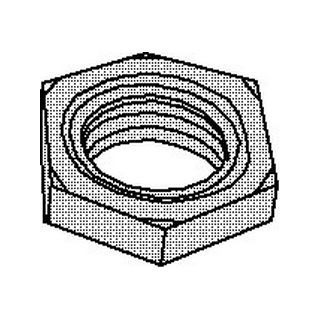 ! GALV HEX LOCKNUTS 1-1/4