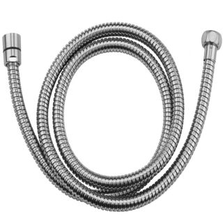 60" DBL SPIRAL HOSE CHROME