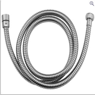 60"DBL SPIRAL HOSE-SATIN NK