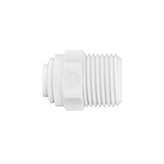 Polypropylene Male Connector 1/4 x 3/8 N