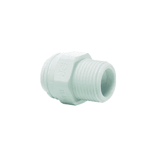 Polypropylene Male Connector 1/2 x 1/2 N