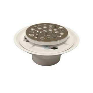 PVC 2/3" SHOWER DRAIN 4" STRN