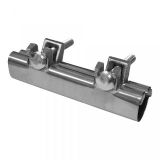 S/S REPAIR CLAMP 2-BOLT 2 X 6 (FITS 2