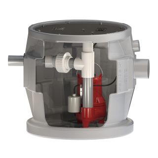 SIDE DISCHARGE SIMPLEX SEWAGE PACKAGE 1/