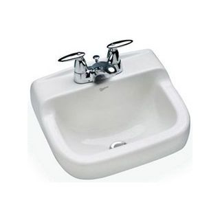 LAV SINK 16X13 WHITE