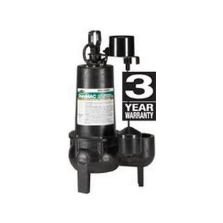 SEWAGE PUMP 1/2HP VERT SWCH