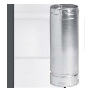 B VENT PIPE 8" X 5' ROUND