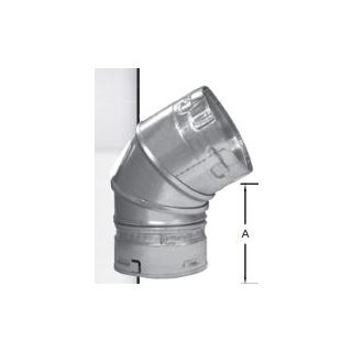 ! B VENT 45 DEG ELL 5"