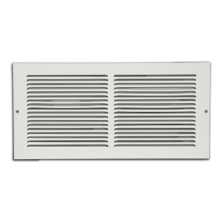 1/3 SPACE RETURN GRILLE 12X6 WHITE