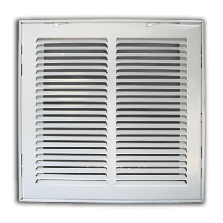 RETURN FILTER GRILLE 25X14 WHITE