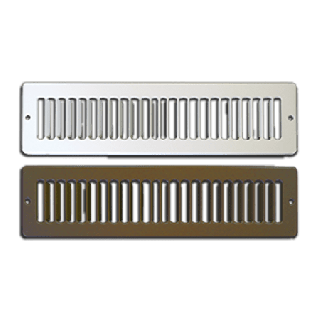 TOE SPACE GRILLE 12X2 BROWN