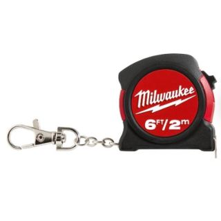 Milwaukee 6ft / 2m Keychain Tape Measure