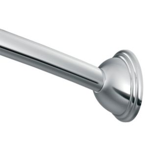 5' CURVED SHOWER ROD CHROME