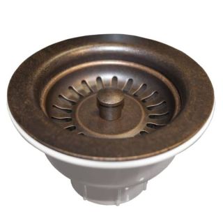 BASKET STRAINER 3-1/2" WEATHERED COPP