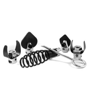 6 PC DRAIN CLEAN TOOL SET 3/8" CABLE