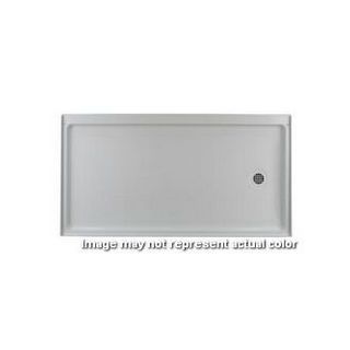 Shower Floor 32X60 Base White LH Drain
