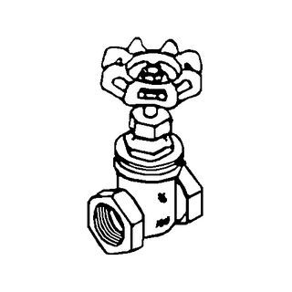 GATE VALVE 3" IPS NOT FOR POTABLE WATER