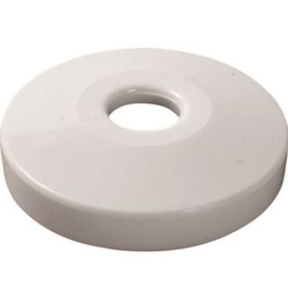 POLY ESCUTCHEON 1/2" WHITE 53120
