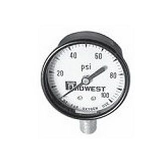 PRESSURE GUAGE 0-100 LB 2" case 1/4MP