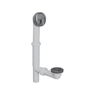 PVC BATHWASTE - CHROME