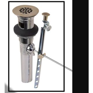 SEALABLE LAV GRID STRAINER BRUSH NICKEL