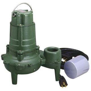 SEWAGE PUMP W/ FLOAT SWITCH